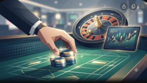 Схематичное изображение процесса быстрых денежных переводов для VIP-игроков в онлайн-казино Vinnnu Casino